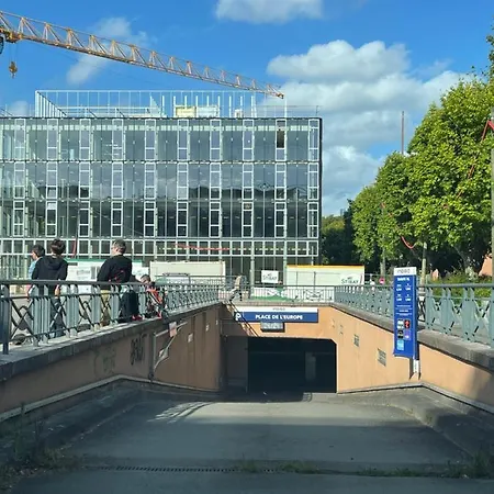 Studio Brique Bleue Avec Parking Prive Toulouse